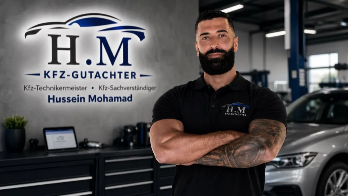 Hussein Mohamad, Kfz-Technikermeister und Kfz-Sachverständiger